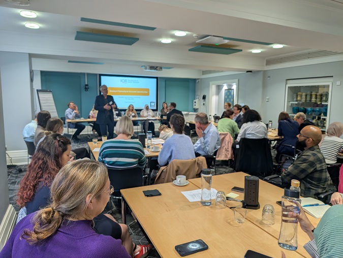 A presentation at the apprenticeships conference