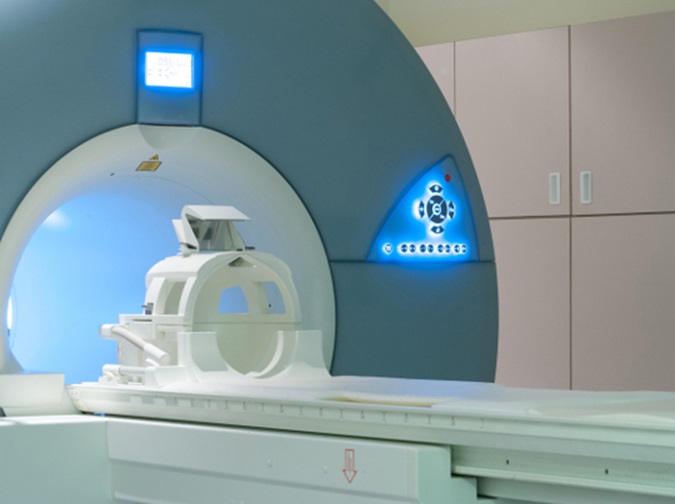An MRI scanner at the Royal Marsden Hospital