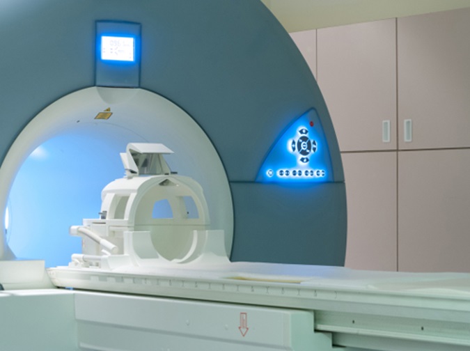 An MRI scanner at the Royal Marsden Hospital