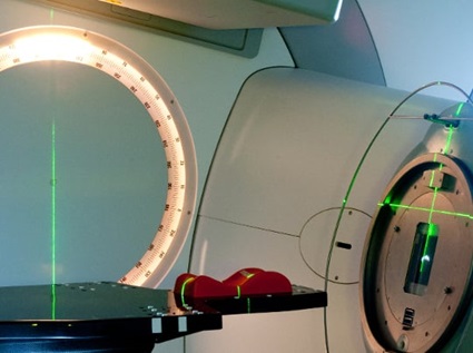 Radiotherapy machine at The Royal Marsden Hospital