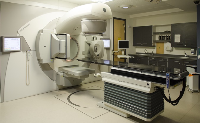 Radiotherapy suite (Joe Dunckley for the ICR, 2014)