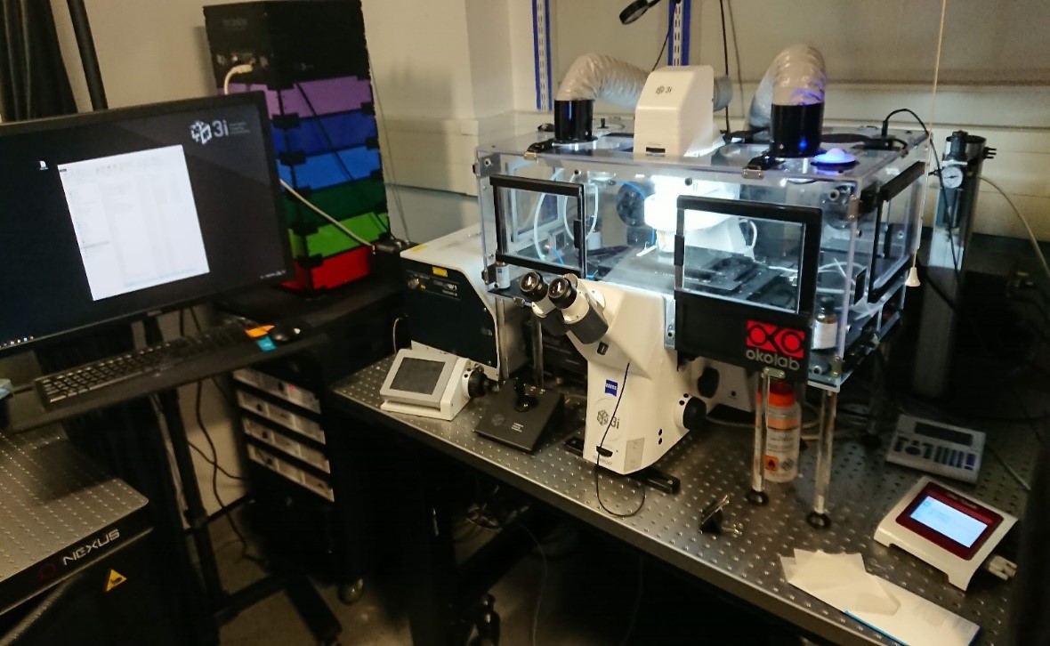 Advanced spinning disk confocal microscope