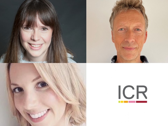 Team members from the ICR's Business and Innovation Office