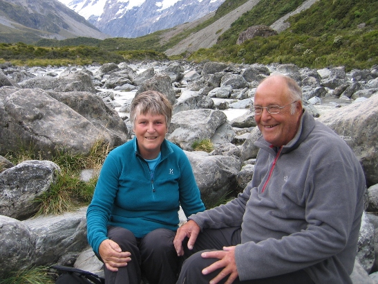 Tony Herbert and his wife