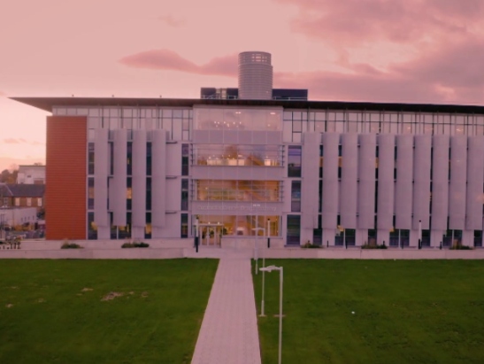 Centre for Cancer Drug Discovery at sunset