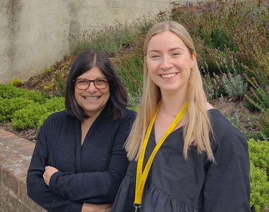 Dr Sandra Hanks (left) and Naomi Costelloe (right) of Curesponse