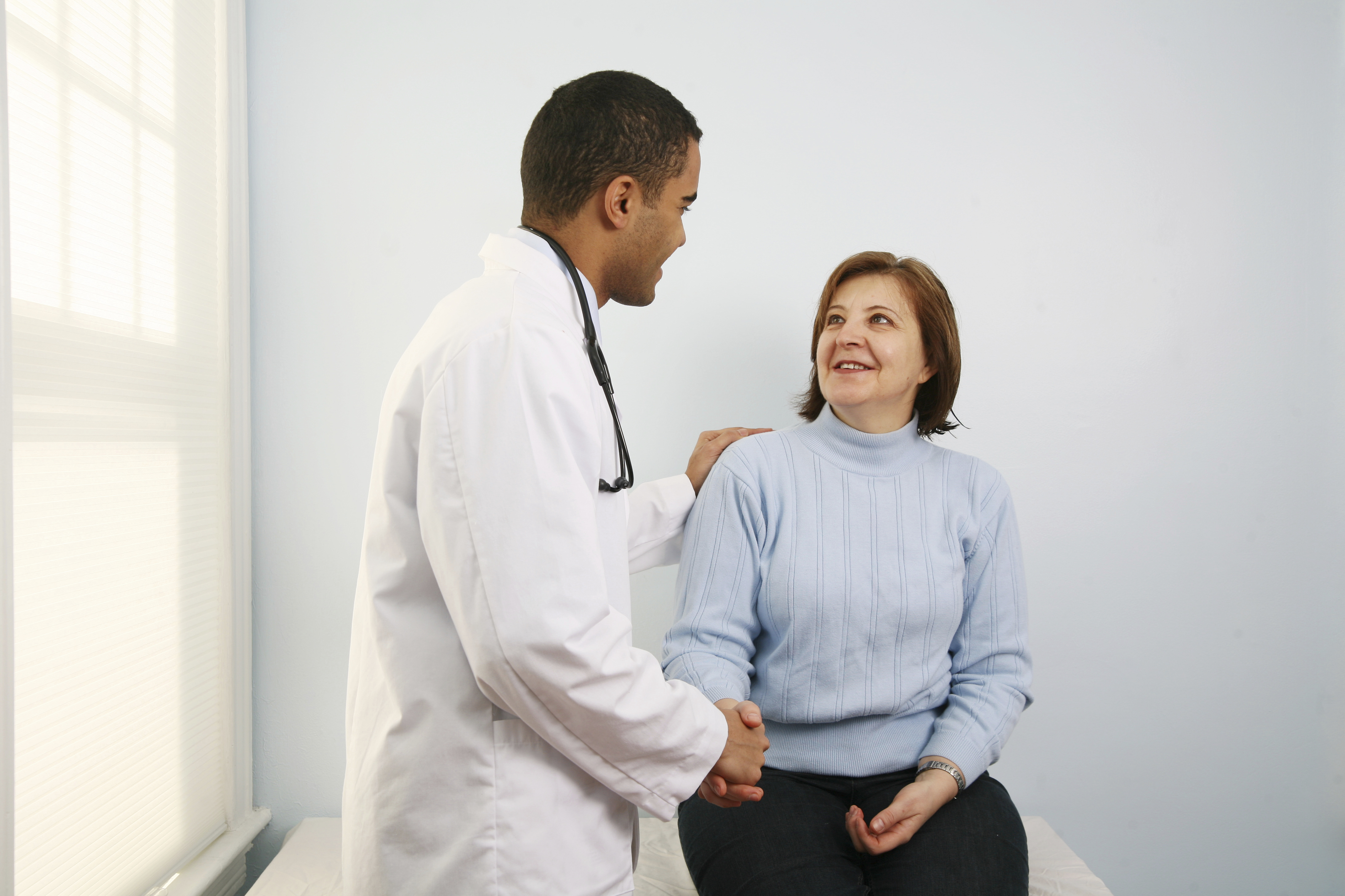 Doctor and patient Doctor and patient