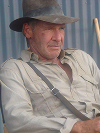 Harrison Ford as Indiana Jones