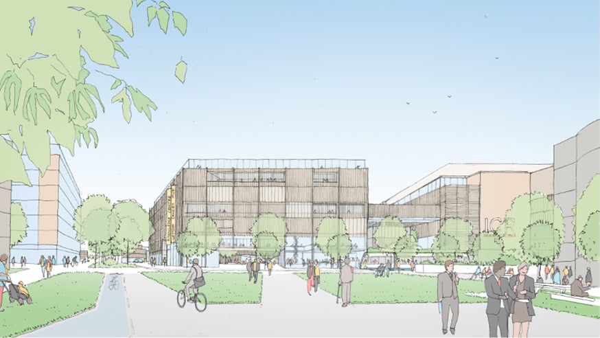 London Cancer Hub (artist's impression)