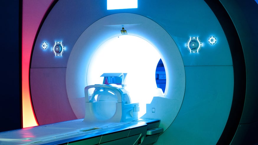 An MRI scanner