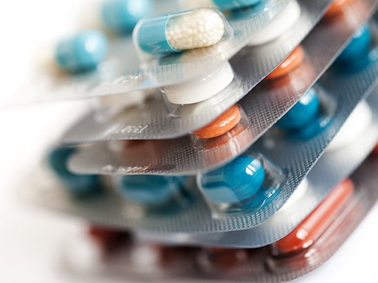 Pills or drugs in blister pack 547x410px Pills or drugs in blister pack