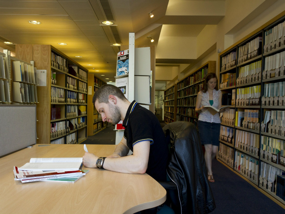 Students In Library