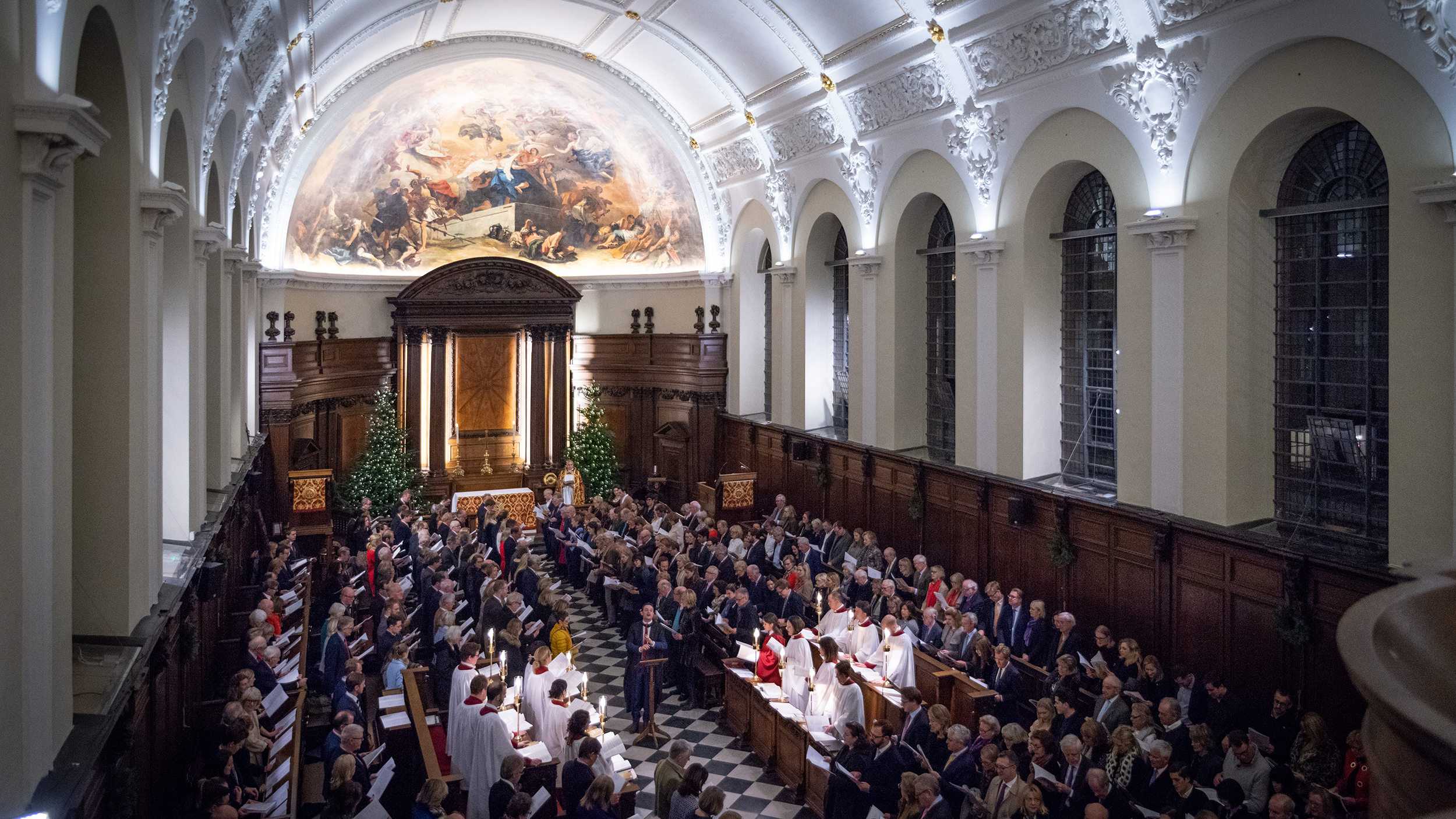 Wren Chapel Carols from Chelsea 2018 event