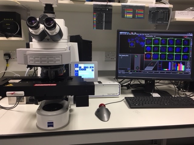 Zeiss Metasystems automated fluorescence and brightfield scanning system