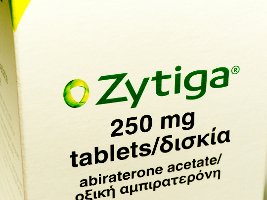 Abiraterone acetate, tradename Zytiga, was discovered and developed at the ICR for use in advanced prostate cancer