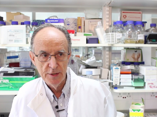 Professor Mel Greaves discusses his findings that leukaemia can lie dormant for years